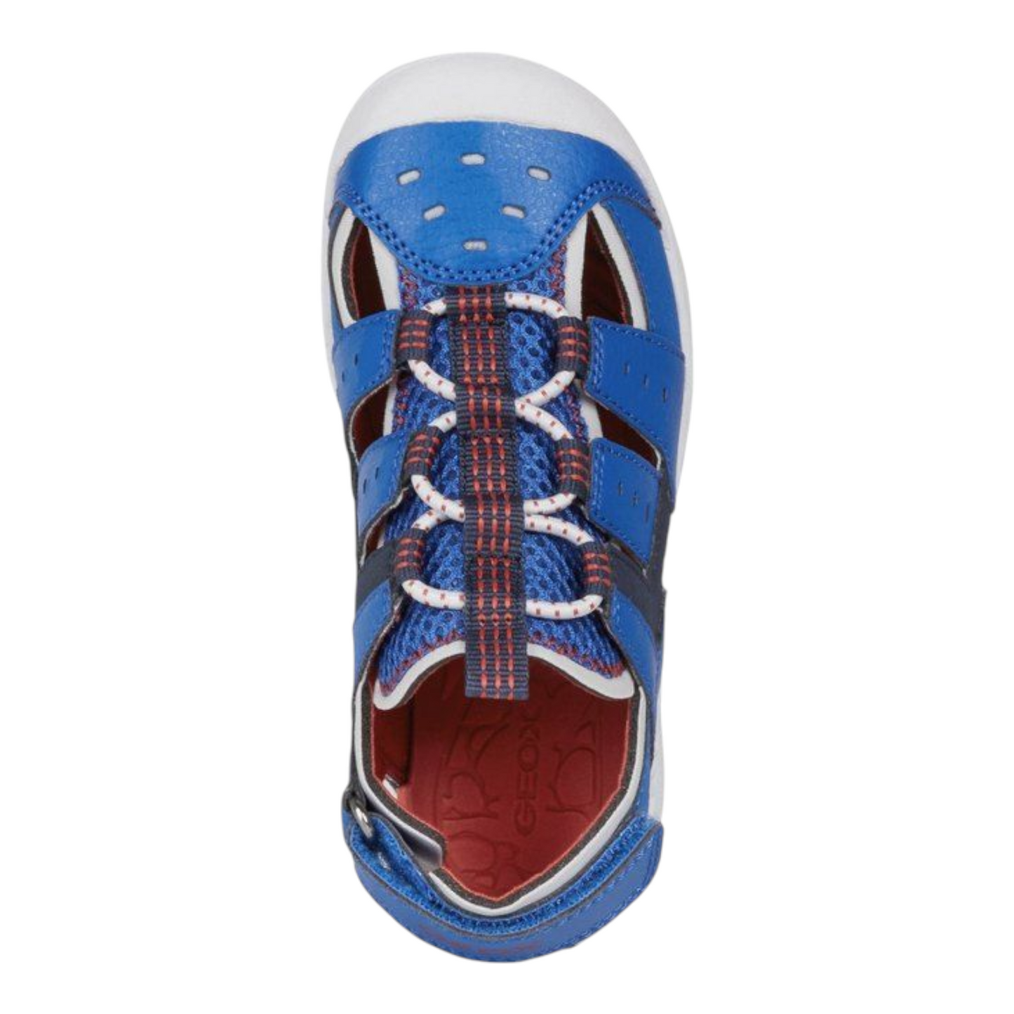Geox Sandale Jungen mit Klettverschluss Blau