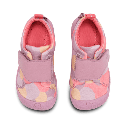Affenzahn Barfußschuh Prewalker Mädchen mit Klettverschluss Rosa Größe 21