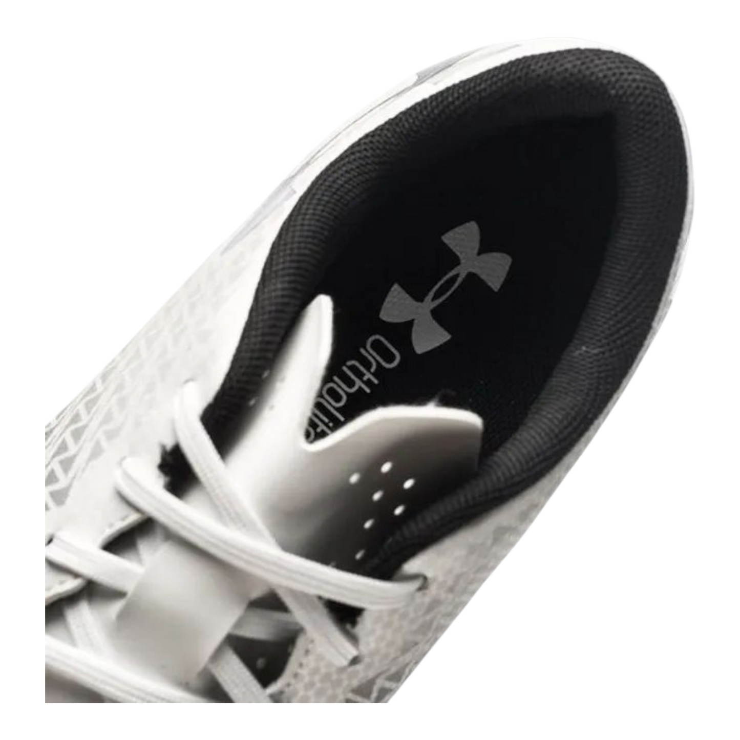 Under Armour Fußball Sneaker White/Black UA CF FORCE 3.0 FG JR