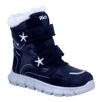 Richter Winterstiefel Snow 2.0 Unisex mit Klettverschluss und Tex Membran
