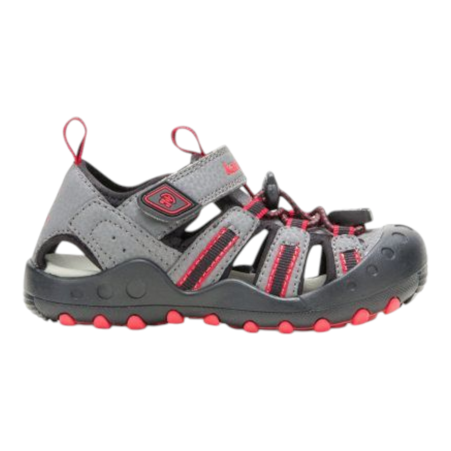 Kamik Trekkingsandale Jungen mit Klettverschluss Grau Größen 22-39