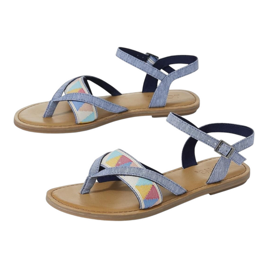 TOMS Jugend Lexie Denim Chambray Sandale