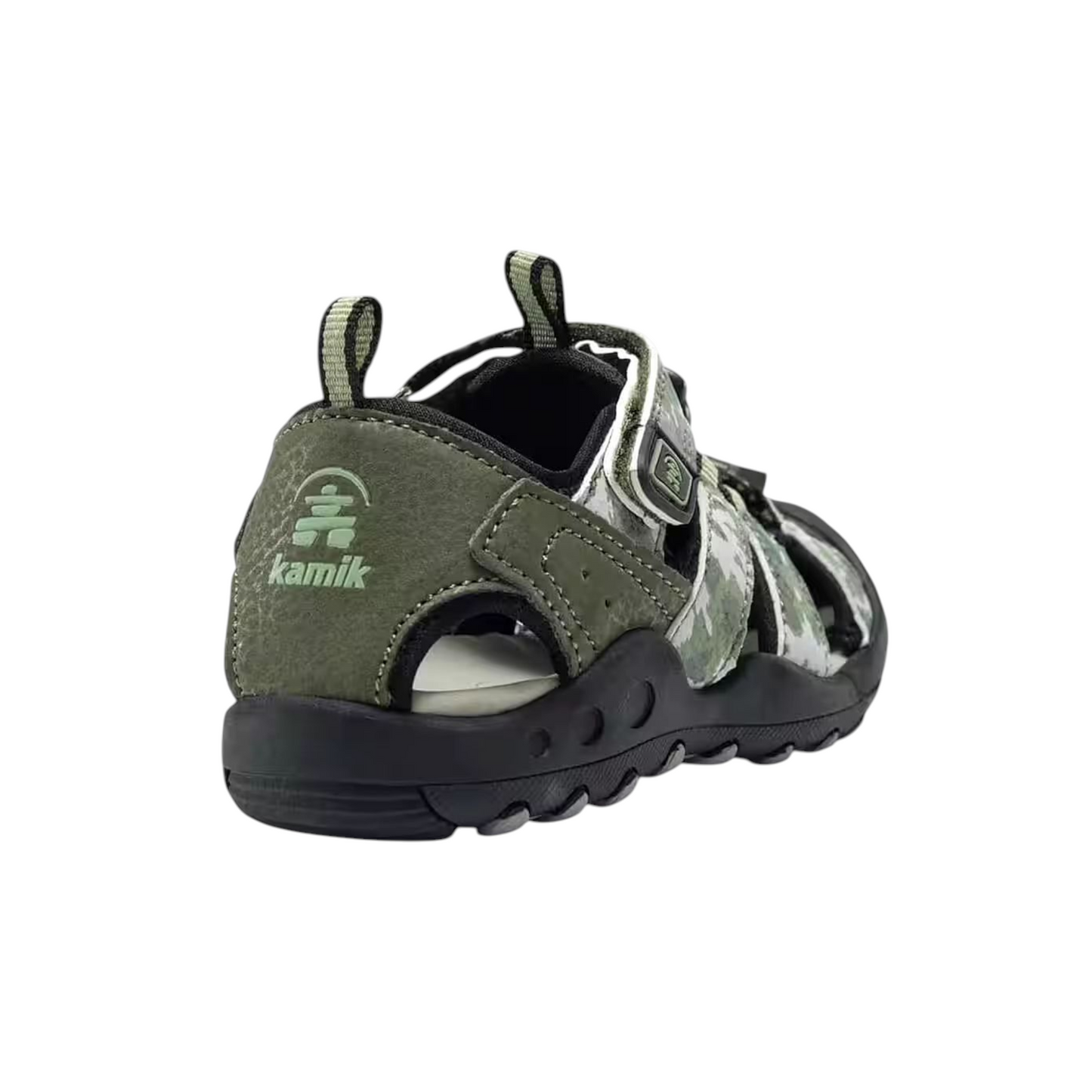 Kamik Sandale Unisex Olive mit Klettverschluss Crab