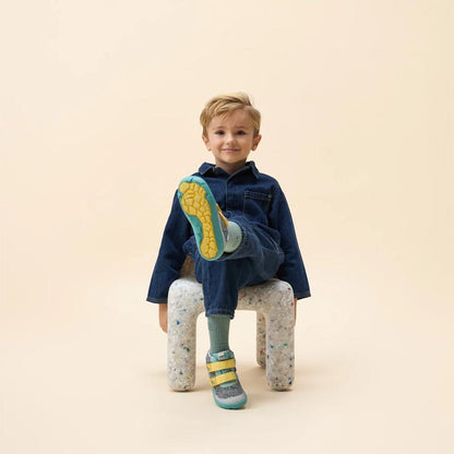 AFFENZAHN Barfuß- Übergangsschuh Knit Happy Hase