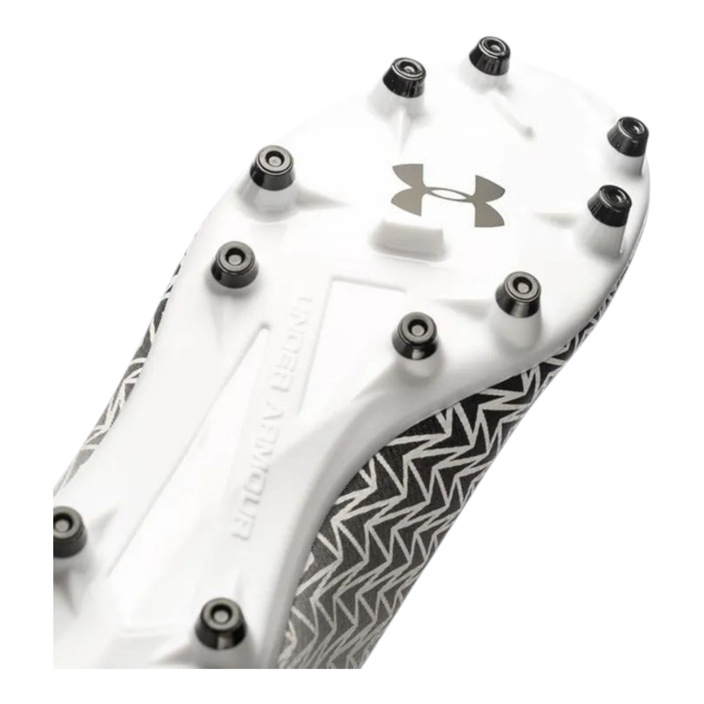 Under Armour Fußball Sneaker White/Black UA CF FORCE 3.0 FG JR