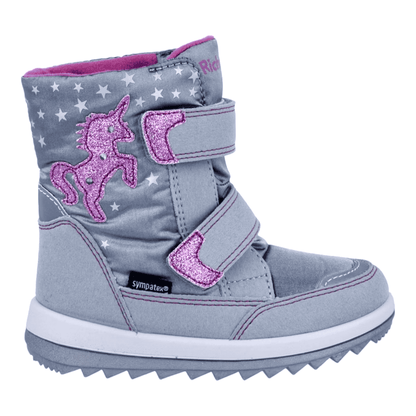 Richter Husky 2.0 Winterstiefel Mädchen mit Klettverschluss und Tex Membran