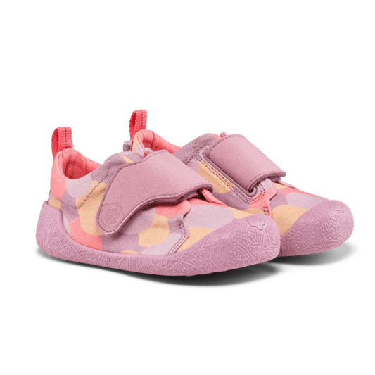 Affenzahn Barfußschuh Prewalker Mädchen mit Klettverschluss Rosa Größe 21