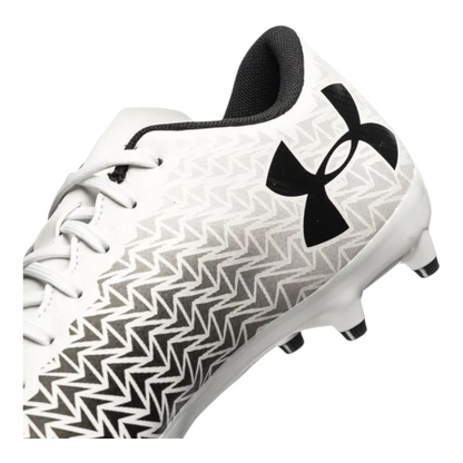 Under Armour Fußball Sneaker White/Black UA CF FORCE 3.0 FG JR