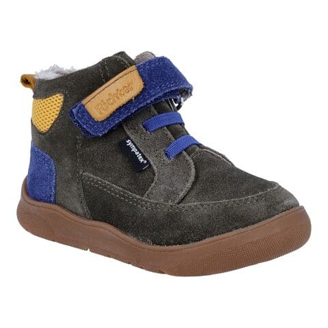 Richter Barfußschuh Jungen Yerba mit Klettverschluss Tex Leder