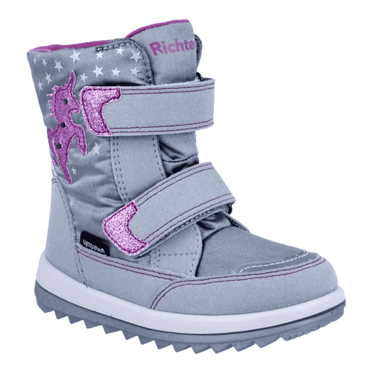 Richter Husky 2.0 Winterstiefel Mädchen mit Klettverschluss und Tex Membran