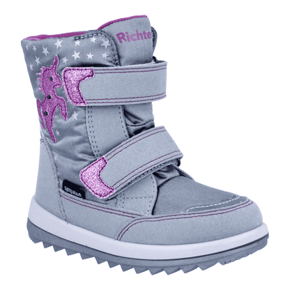 Richter Husky 2.0 Winterstiefel Mädchen mit Klettverschluss und Tex Membran