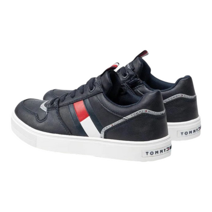 Tommy Hilfiger Sneaker Unsisex mit Reißverschluss Blue Lace Up