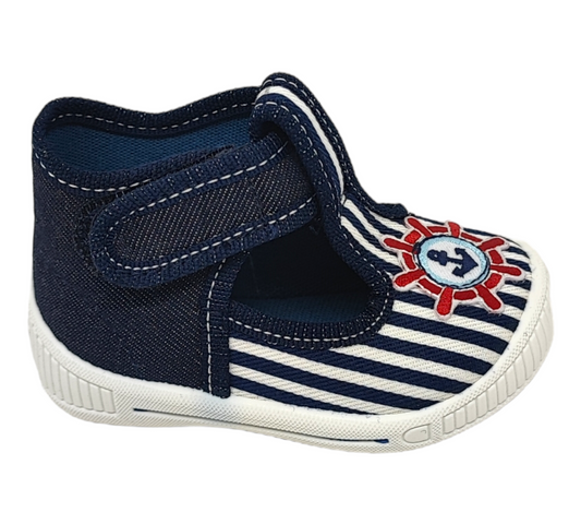 SUPERFIT Kinder Hausschuh mit Klettverschluss