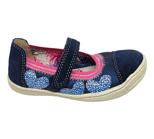 INDIGO WILD Kinder Ballerina mit Klettverschluss - TiCo Kinderschuhoutlet