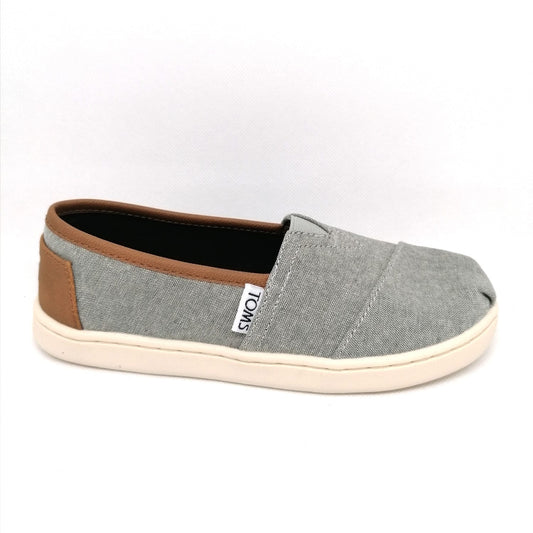 TOMS Kinder Loafer Frost Grey Chambray